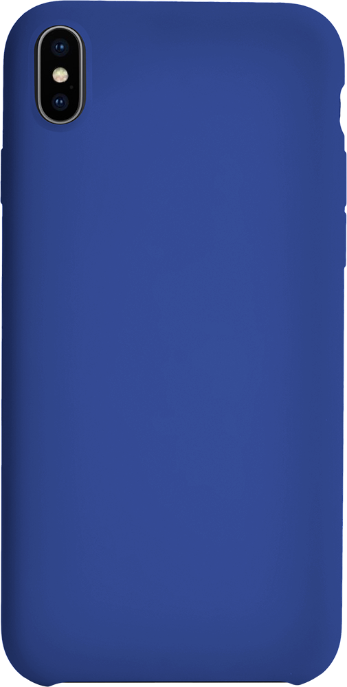 coque iphone xs bleu electrique
