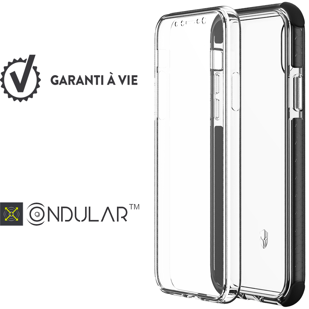 coque iphone xr transparente dur