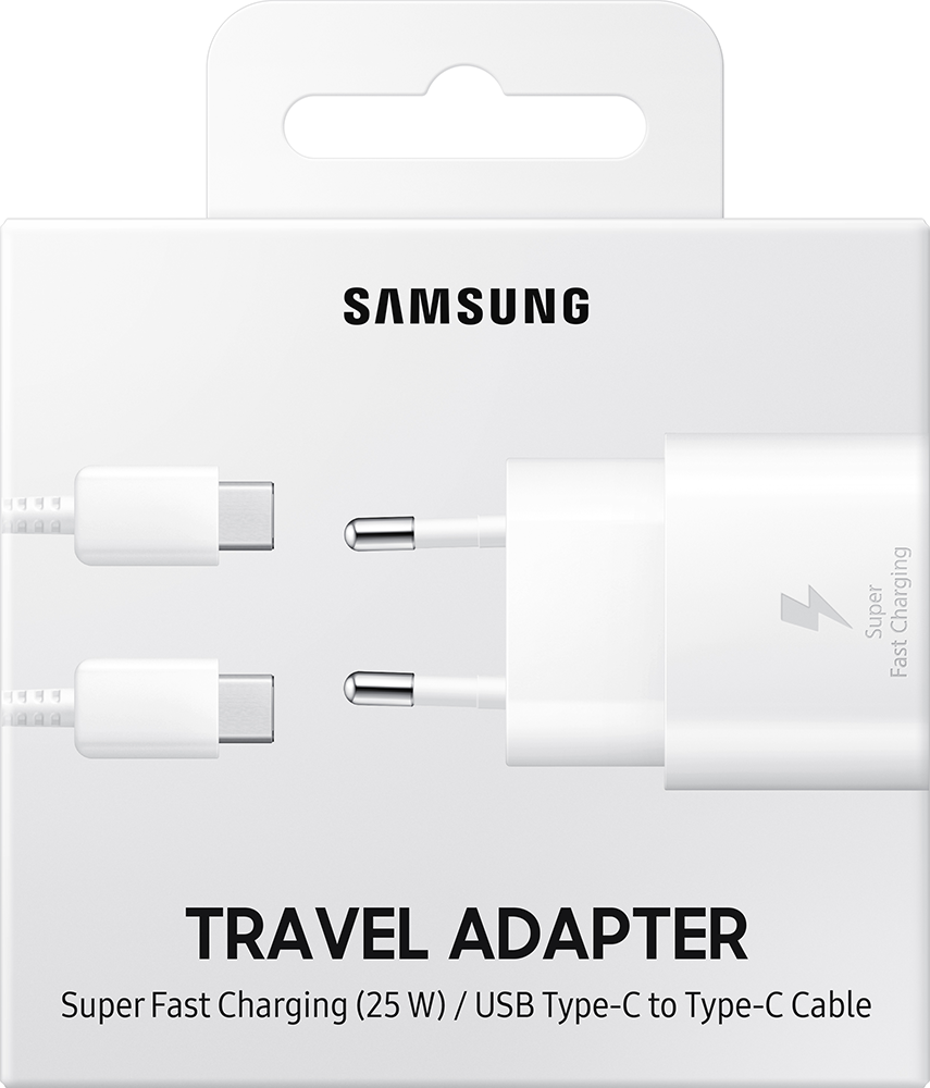 Samsung Chargeur Rapide 25W,Port USB Type C Cable Chargeur Samsung