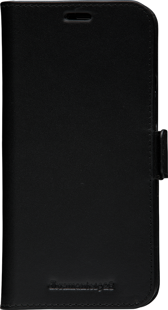 Folio Coque Magnétique iPhone 12 / 12 Pro Lynge Cuir Fonction Stand Noir DBramante1928