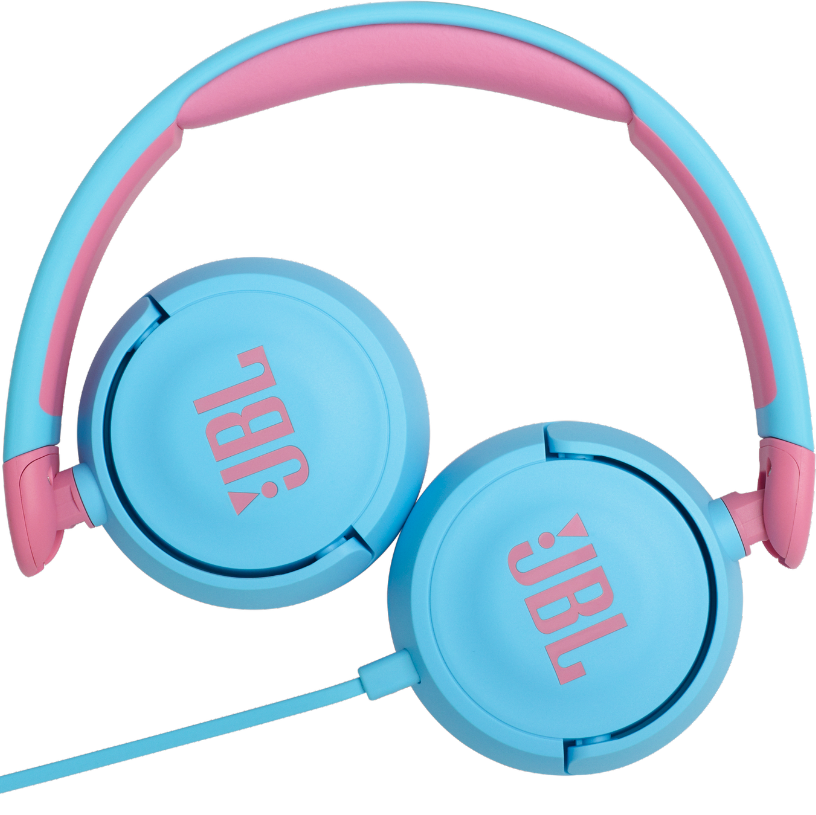 Casques pour Enfants JR310 – Bleu/Rose – Virgin Megastore