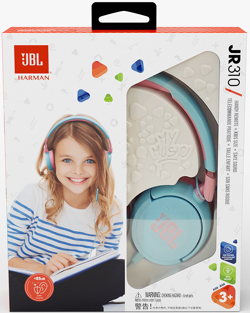 Casque Filaire Mini Jack 3.5 Joyroom Rose Pour Enfant (JR-HC1)