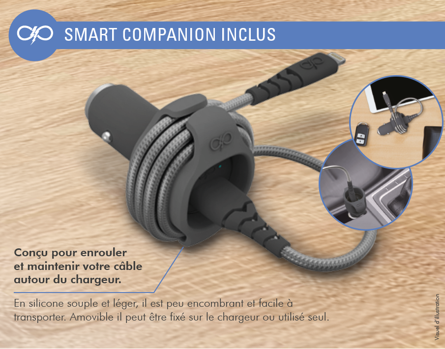 Chargeur allume cigare  Bigben - Le Design Sonore pour tous