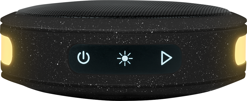 Enceinte Bluetooth Lumineuse Ultra-compacte, Portable et Certifiée IP54,  Bigben Party Nano - Noir - Français