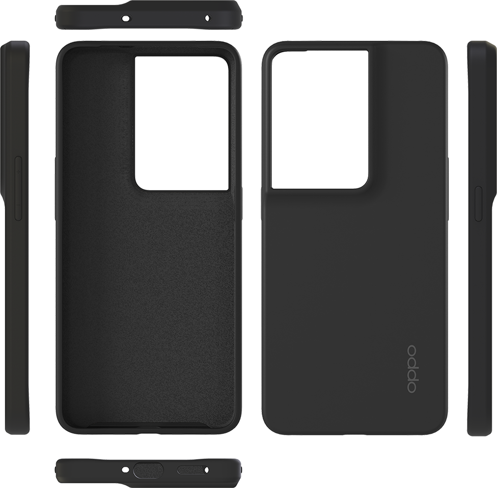 Coque Silicone Souple + Verre Trempé Pour OPPO Reno 8 5G / 8 Pro 5G - Bleu - Neuf