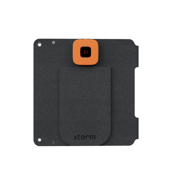 Image secondaire de Panneau solaire portable SolarBooster 2 ports USB A+C 14W FastCharge Noir Xtorm