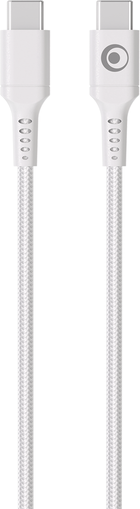 Image secondaire de Kit Chargeur USB C 65W + Câble USB C / USB C 2m Blanc Bigben