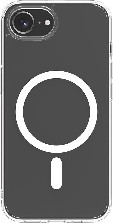Image secondaire de Coque MagSafe iPhone 16e Hybride Transparente Bigben