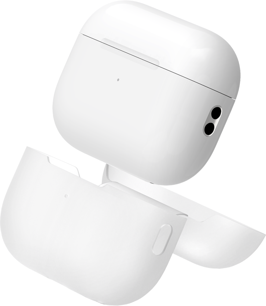 Coque AirPods Pro 2 Transparente frost Bigben