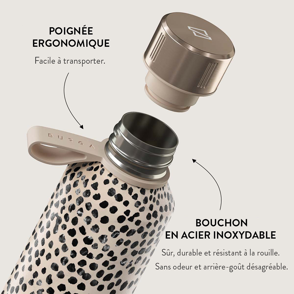 Image secondaire de Gourde 500ml Almond Latte Burga