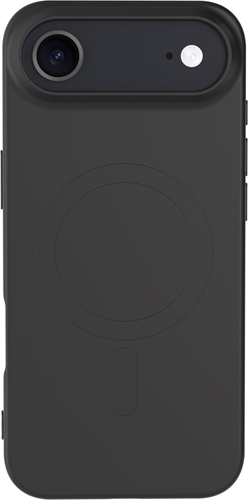 Image secondaire de Coque MagSafe iPhone Air Silicone Noire Bigben