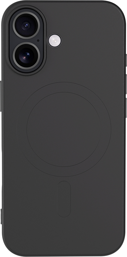 Image secondaire de Coque MagSafe iPhone 17 Silicone Noire Bigben