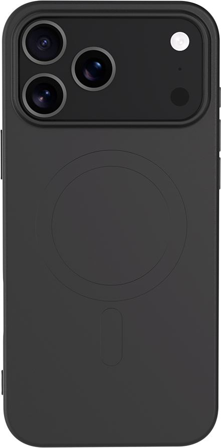 Image secondaire de Coque MagSafe iPhone 17 Pro Max Silicone Noire Bigben