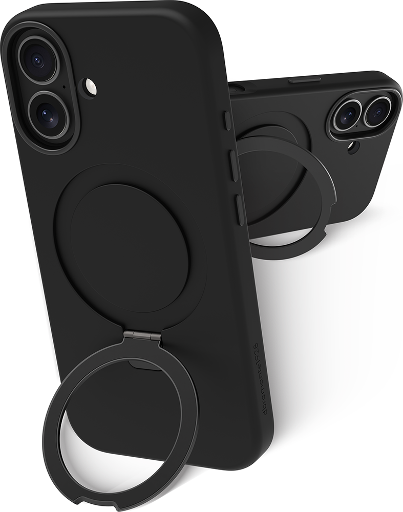 Coque MagSafe iPhone 17 Roskilde Kickstand ICON Midnight DBramante1928