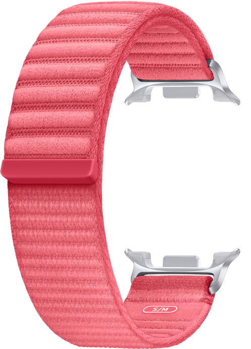 Image secondaire de Bracelet Samsung G Watch Series Confort 115mm S/M 20mm Rouge Samsung