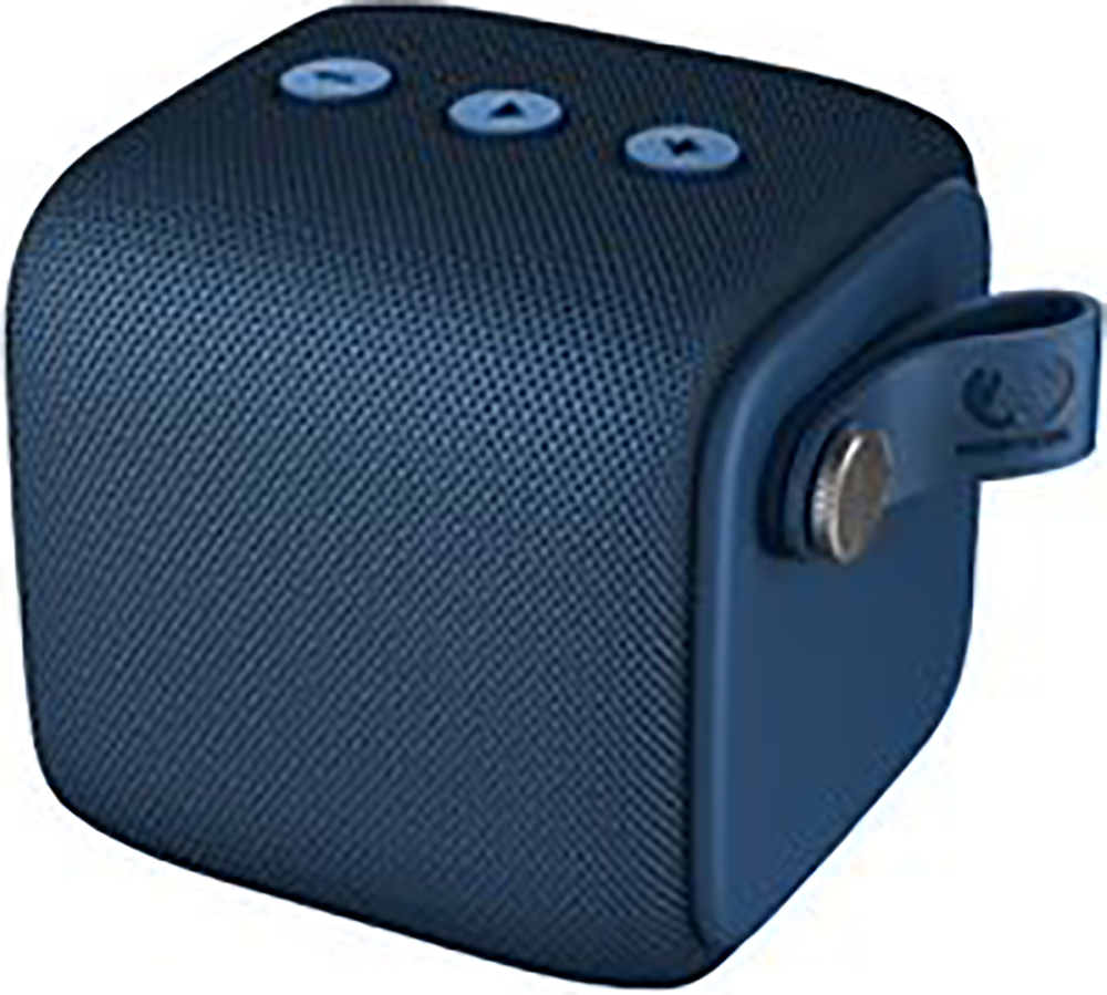 Enceinte bluetooth portable bleu, chargeur micro USB