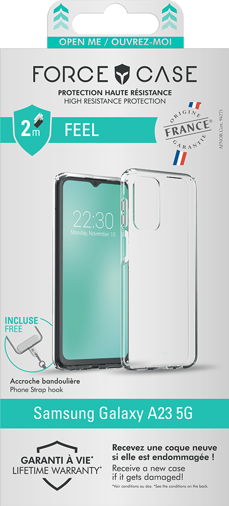 Coque Galaxy A23 5G 2 Protections D'écran En Verre - Temu France