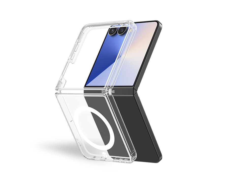 Coque renforcée Magnet Samsung Galaxy Z Flip 7 SLIM 2m Transparente + Garantie à vie Force Case