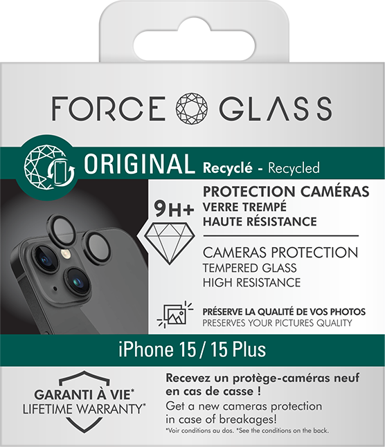 Verre de protection caméra iPhone 14 & iPhone 14 Plus