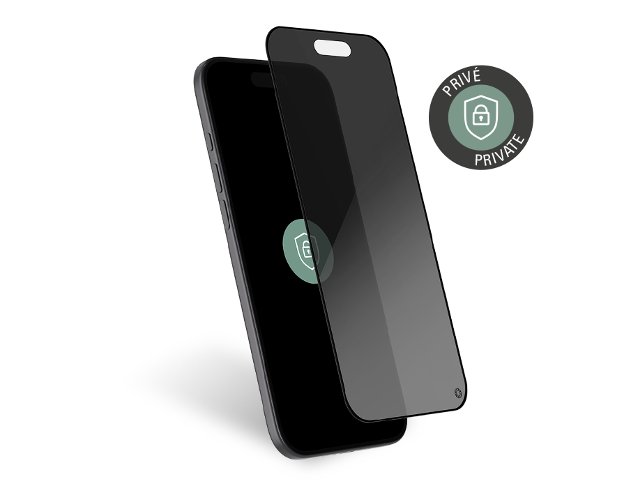 Protège écran iPhone Air Privé 2.5D Verre organique + Garantie à vie - Certifié GRS Force Glass