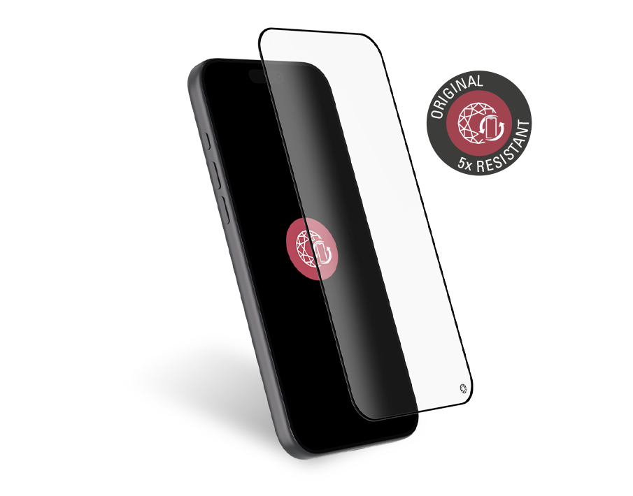 Protège écran iPhone 17 Pro Max Original 2.5D Verre organique + Garantie à vie - Certifié GRS Force Glass