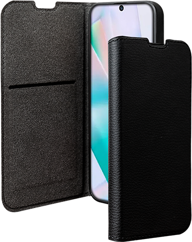 Folio Samsung Galaxy A17 4G/5G Wallet Fonction Stand Noir - Certifié GRS Bigben