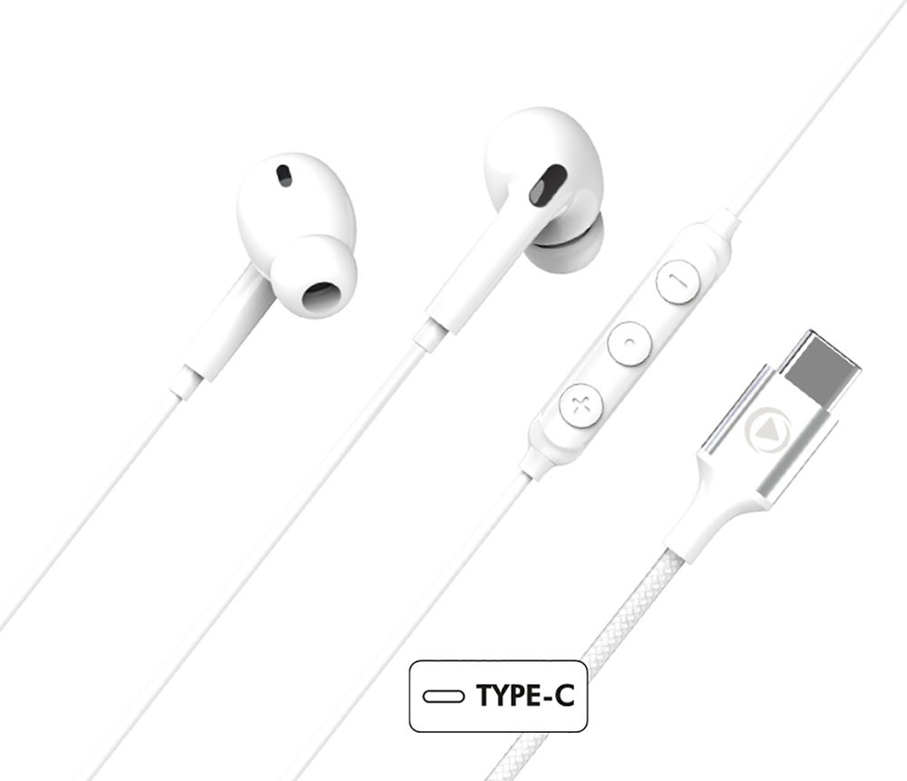 Casque / écouteurs USB-C avec microphone