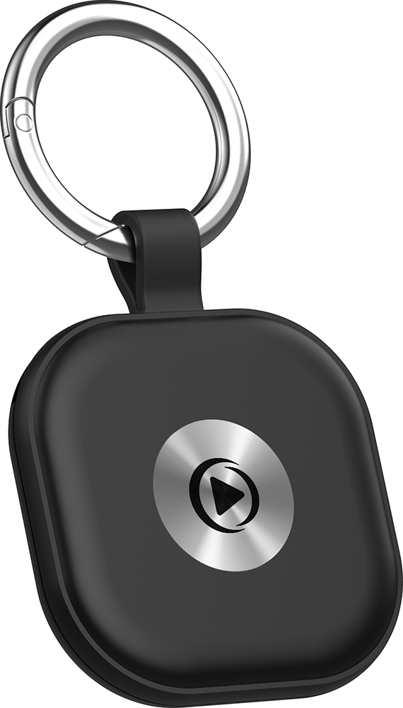 Smart Tracker d'objet iOS Bluetooth® Track&Find Format porte-clés Noir Force Play