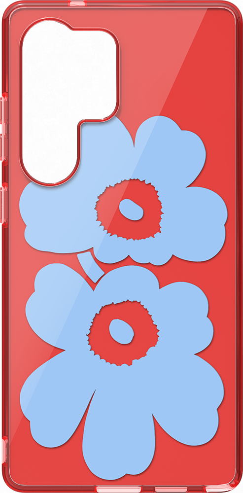 Image secondaire de Coque Samsung Galaxy S25 Ultra Unikko 'Marimekko' Designed for Samsung Rouge Samsung