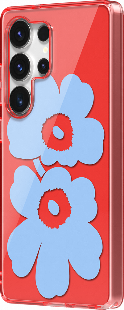 Coque Samsung Galaxy S25 Ultra Unikko 'Marimekko' Designed for Samsung Rouge Samsung