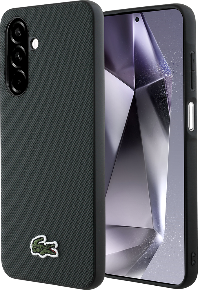 Coque Samsung Galaxy A26 Petit Piqué Lacoste Vert Sinople Samsung
