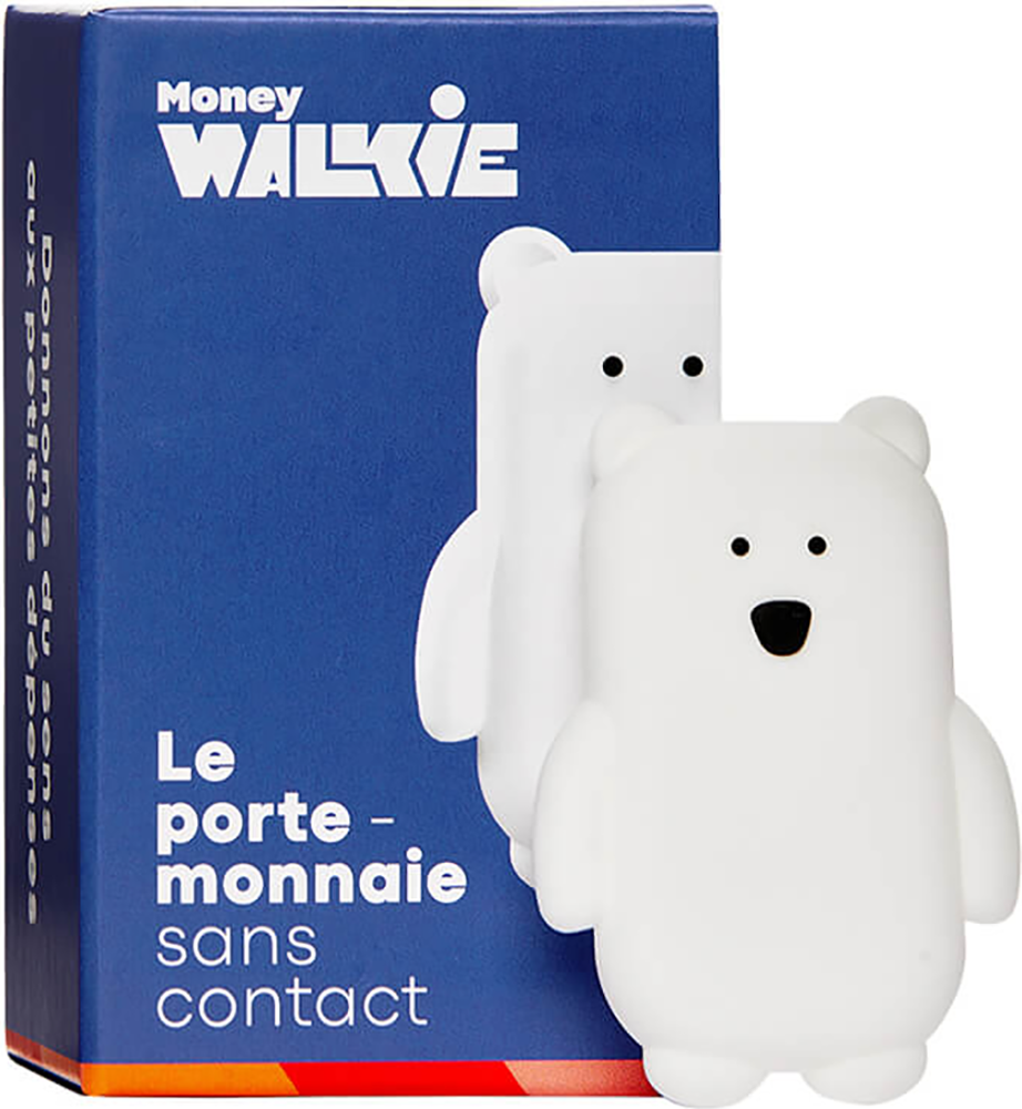 Accessoire pour téléphone mobile Money Walkie Coque Ours blanc