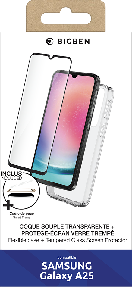Bigben Protection Écran pour Google Pixel 9a Verre Trempé 9H Anti