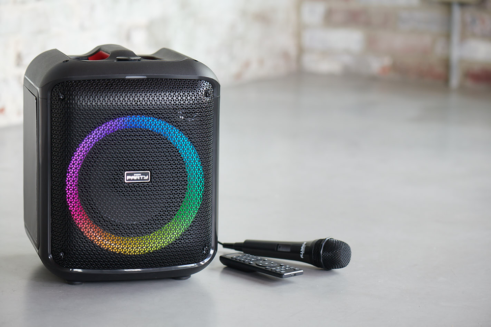 Enceinte Bluetooth lumineuse avec micro Bigben - Party Lite