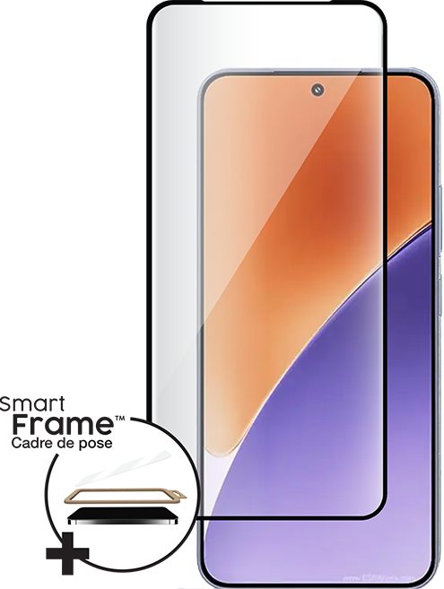 Image secondaire de Protège écran Xiaomi 15T/15T Pro + SmartFrame™ 2.5D Verre trempé - Certifié GRS Bigben