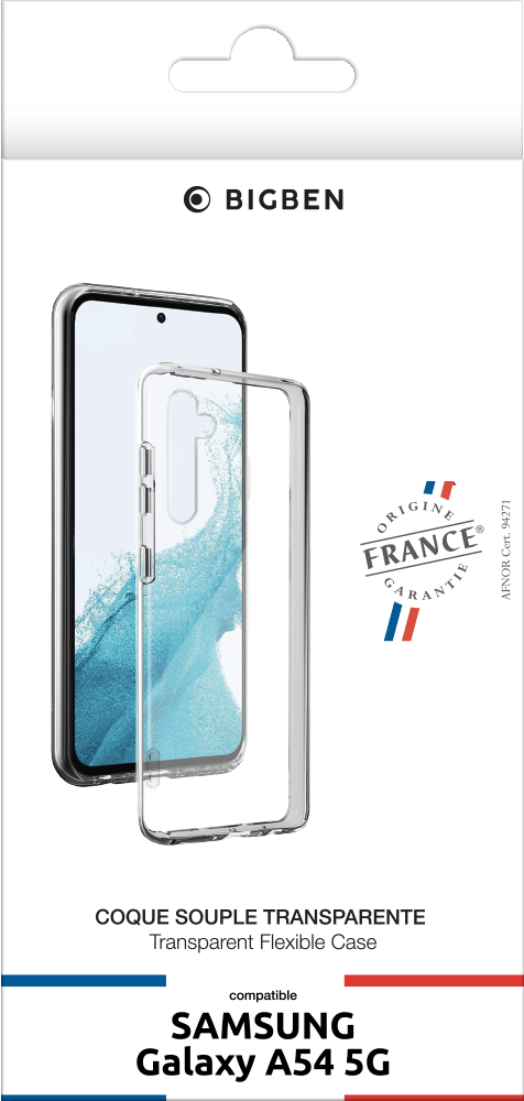 Coque Hybride Bigben Connected Flocon Pour Huawei P20 Pro – Multicolore, Neuve