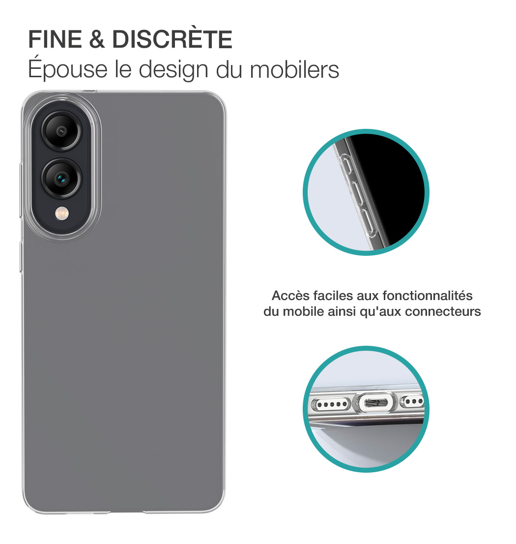 Image secondaire de Coque Samsung Galaxy S25 Edge Transparente Bigben