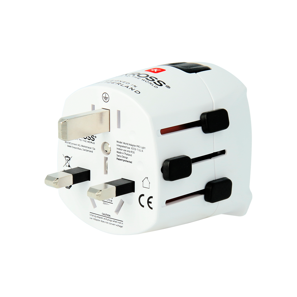 Image secondaire de Adaptateur voyage PRO LIGHT Universel Blanc Skross
