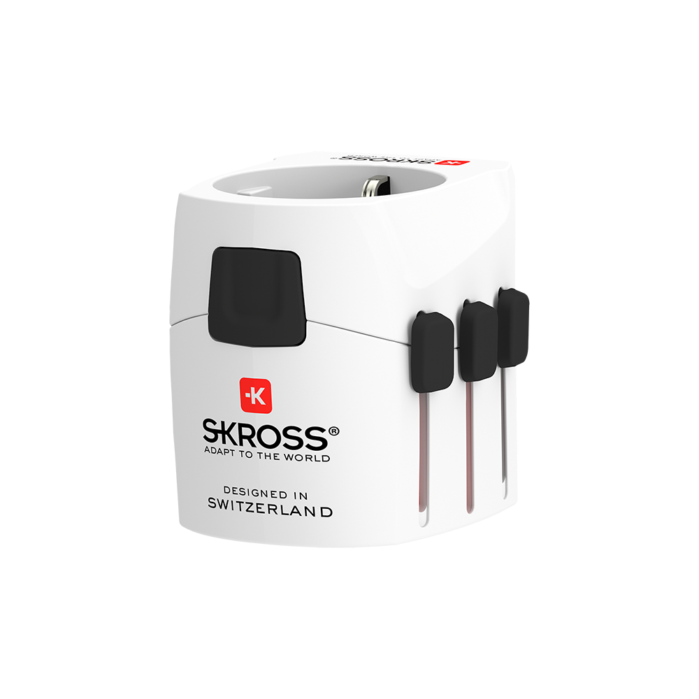 Image secondaire de Adaptateur voyage PRO LIGHT WORLD Universel Blanc Skross