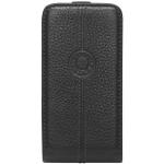 Folio Flap iPhone 5 / 5S / SE Cuir Vegan Noir