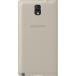 Folio Samsung Galaxy Note 3 Flip Wallet Beige