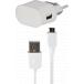 Mini chargeur de voyage 1A blanc micro USB