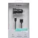 Kit Chargeur Voiture USB A 2A + Câble USB A / microUSB 1m Noir