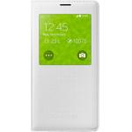 Folio Samsung Galaxy S5 S View Cover avec fenêtre transparente Blanc