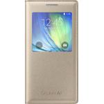 Folio Samsung Galaxy A5 S View Cover avec fenêtre transparente Or
