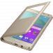 Folio Samsung Galaxy A5 S View Cover avec fenêtre transparente Or