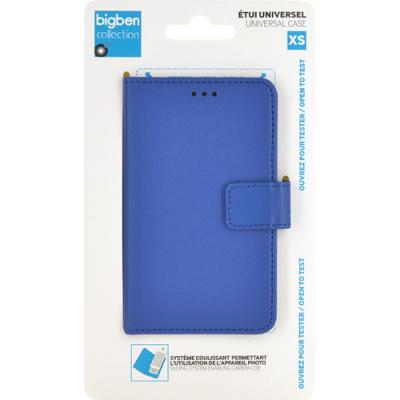 Folio Universel XS Fermeture aimantée Fonction Stand Bleu