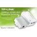 Kit de 2 Adaptateurs CPL WiFi AV600Mbps WiFi N300Mbps Prise gigogne + Port Ethernet RJ45 Gris et Blanc