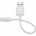 C&acirc;ble de synchronisation PNY et de charge blanc USB/lightning