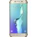 Coque rigide Samsung transparente & dorée pour Samsung Galaxy S6 Edge +